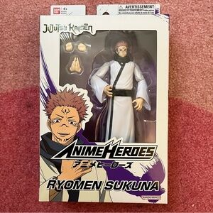 Anime Heroes Ryomen Sukuna Figure Jujutsu Kaisen New in Box Bandai Namco